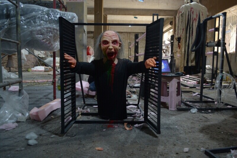 鬼屋道具仿真恐怖人偶
