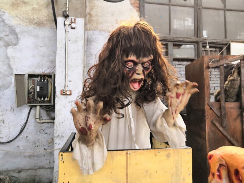 鬼屋道具仿真恐怖人偶